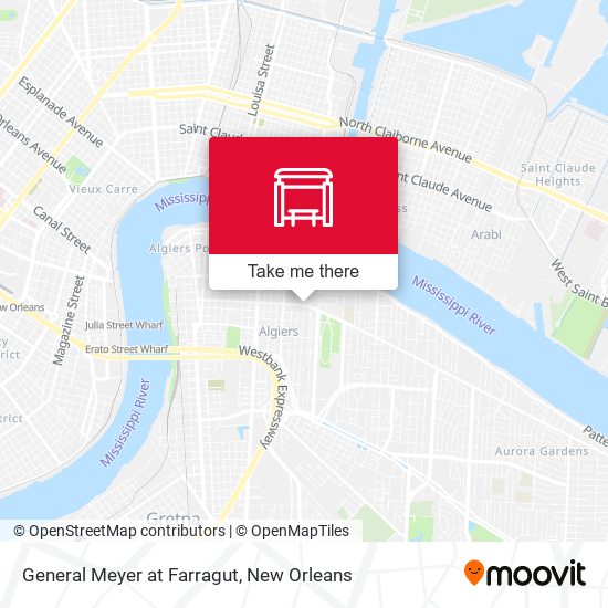 General Meyer at Farragut map