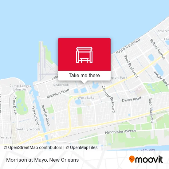 Morrison at Mayo map