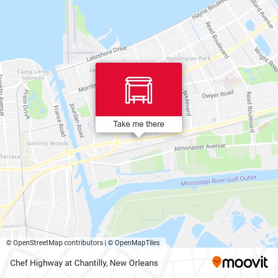 Mapa de Chef Highway at Chantilly