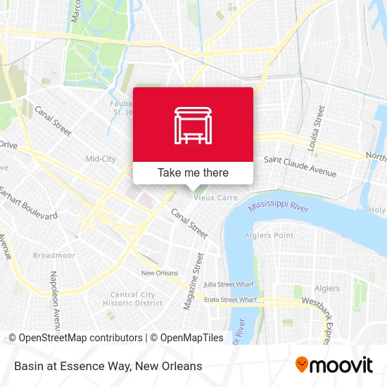 Basin at Essence Way map