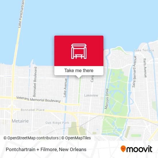 Mapa de Pontchartrain + Filmore