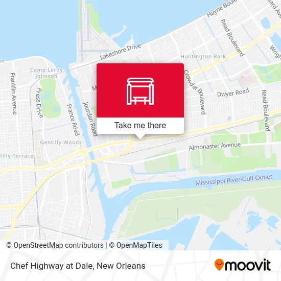 Chef Highway at Dale map