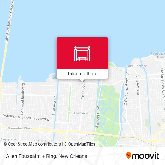 Allen Toussaint + Ring map