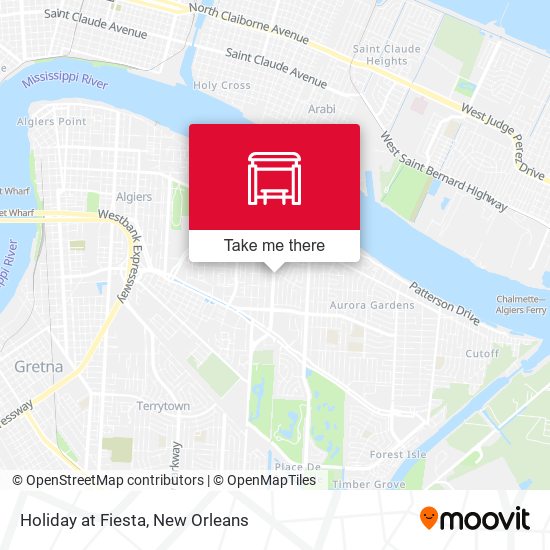 Holiday at Fiesta map
