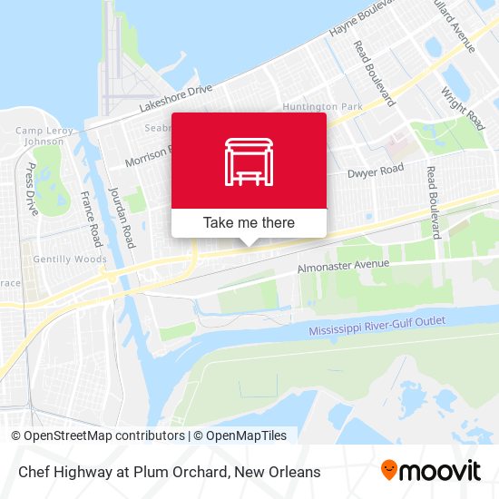 Mapa de Chef Highway at Plum Orchard