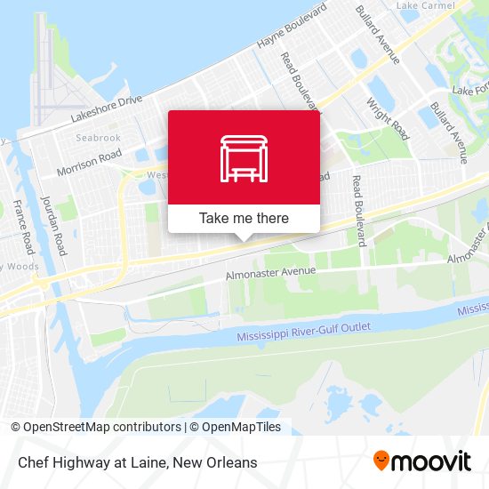 Chef Highway at Laine map