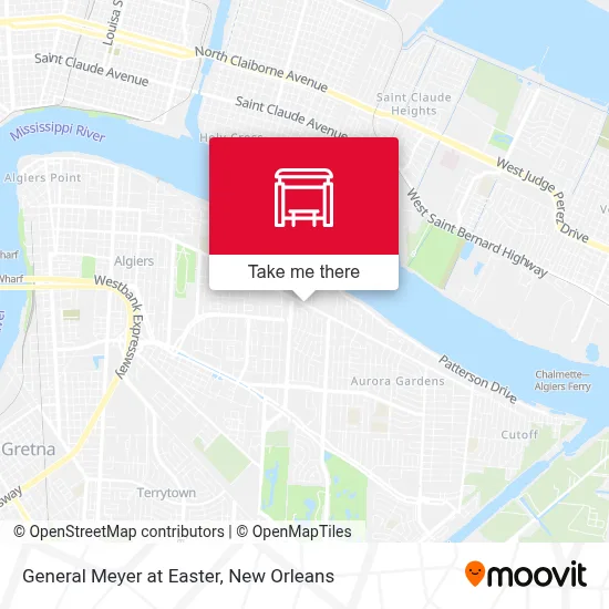 General Meyer at Easter map