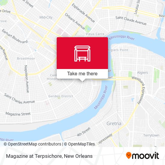 Magazine at Terpsichore map