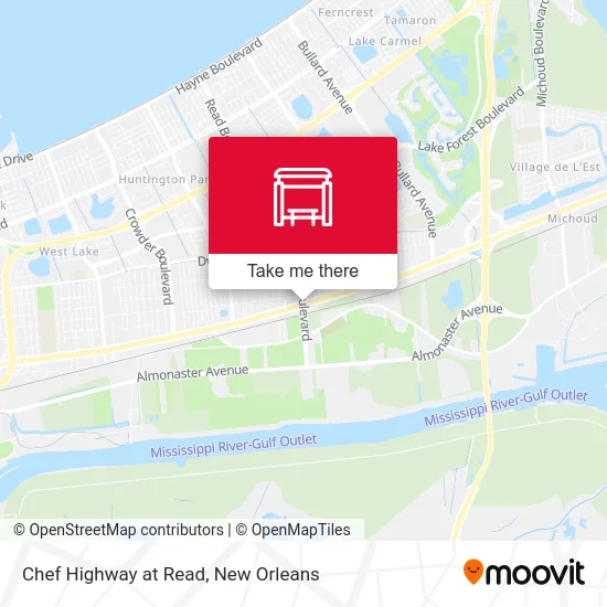 Chef Highway at Read map
