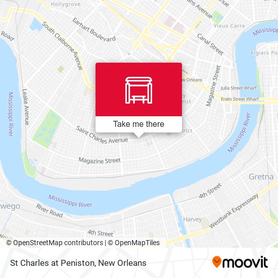 St Charles at Peniston map
