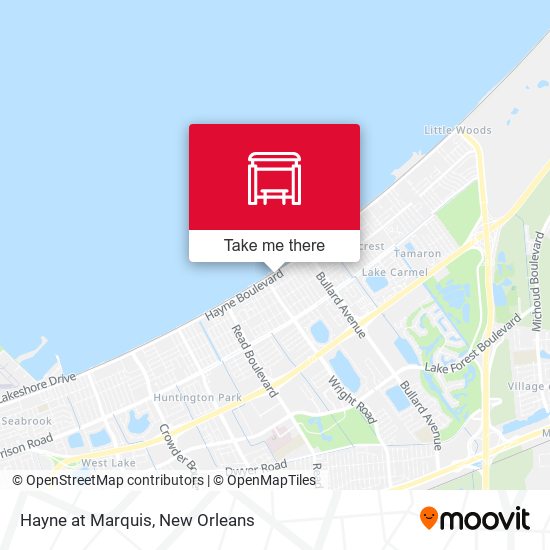 Mapa de Hayne at Marquis