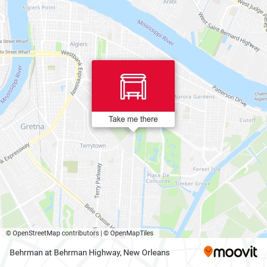 Mapa de Behrman at Behrman Highway