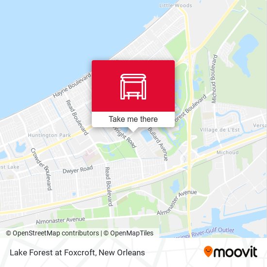 Lake Forest at Foxcroft map