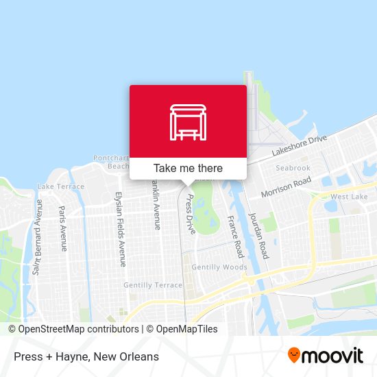 Mapa de Press + Hayne