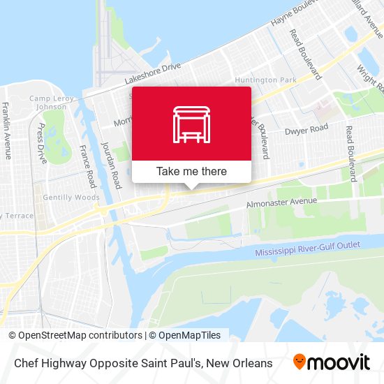 Mapa de Chef Highway Opposite Saint Paul's