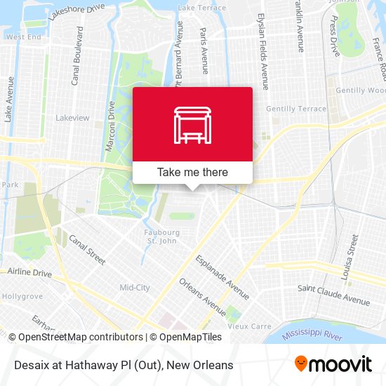 Desaix at Hathaway Pl (Out) map