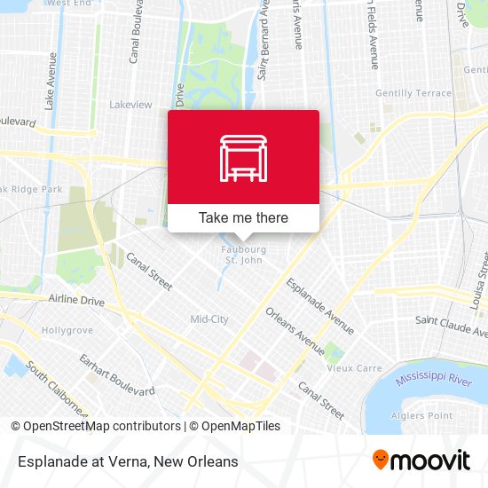 Mapa de Esplanade at Verna
