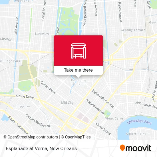 Esplanade at Verna map