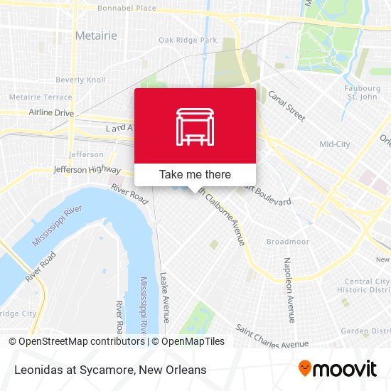 Mapa de Leonidas at Sycamore