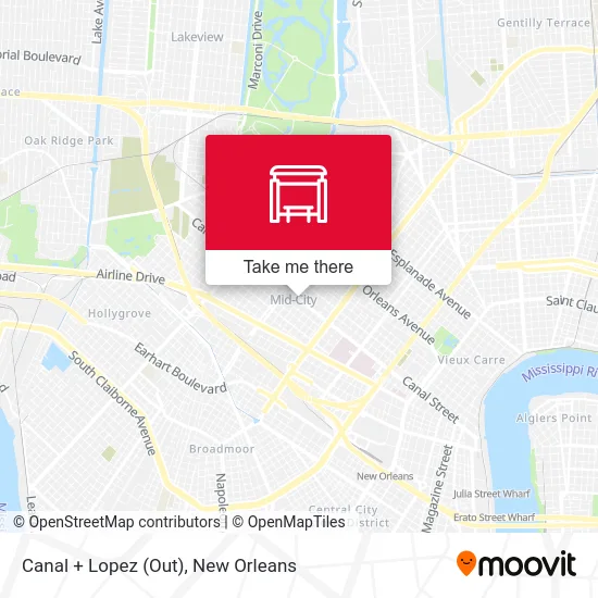 Canal + Lopez (Out) map