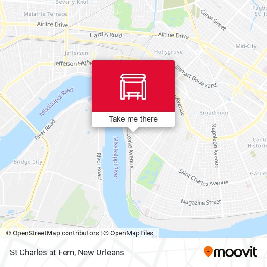 Mapa de St Charles at Fern