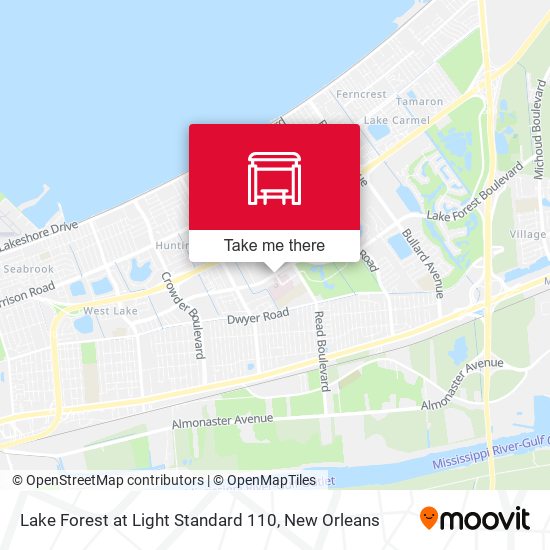 Lake Forest at Light Standard 110 map
