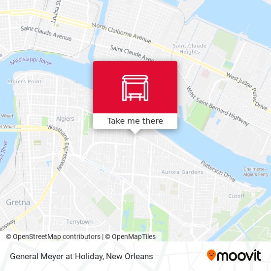 Mapa de General Meyer at Holiday