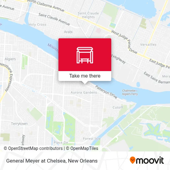 General Meyer at Chelsea map