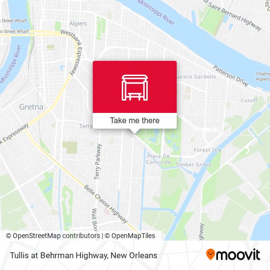 Mapa de Tullis at Behrman Highway