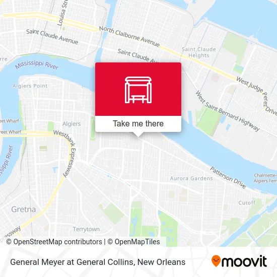 General Meyer at General Collins map