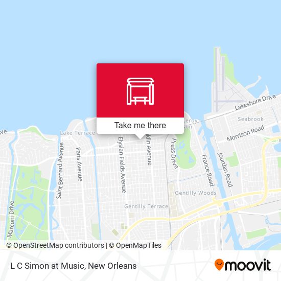 Mapa de L C Simon at Music
