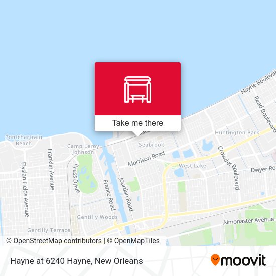 Hayne at 6240 Hayne map