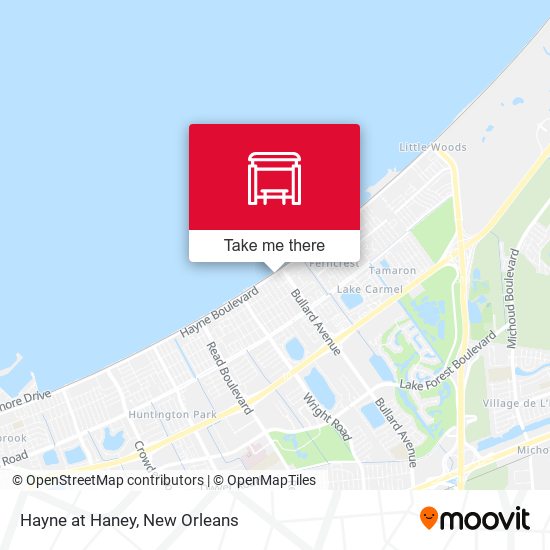 Mapa de Hayne at Haney