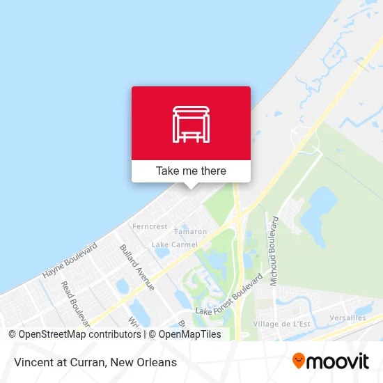 Vincent at Curran map