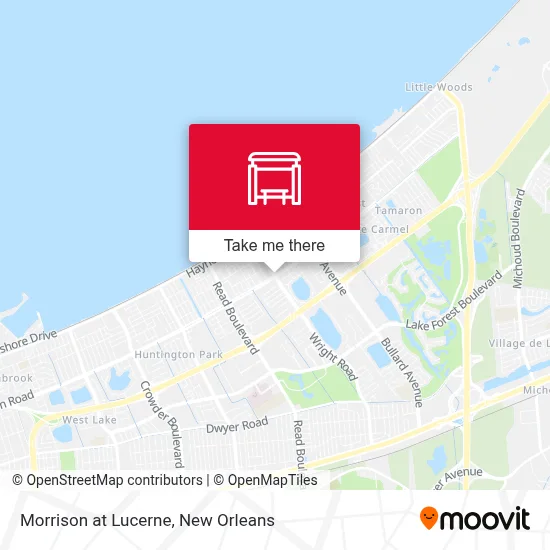 Morrison at Lucerne map
