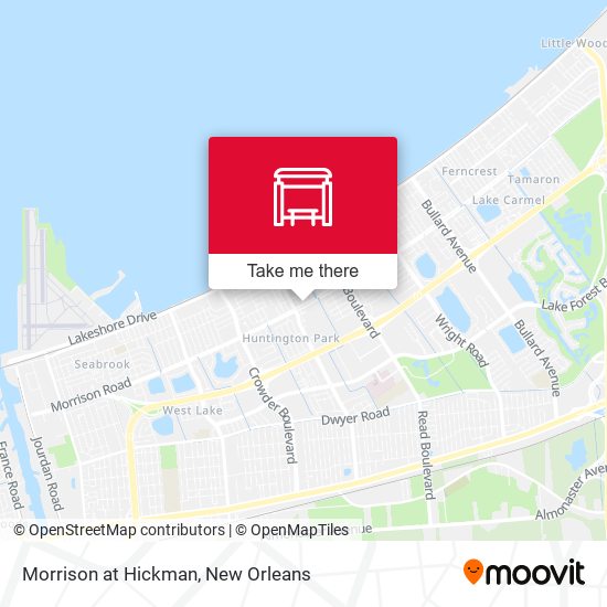 Morrison at Hickman map