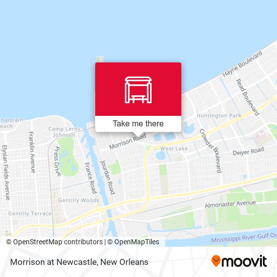 Mapa de Morrison at Newcastle