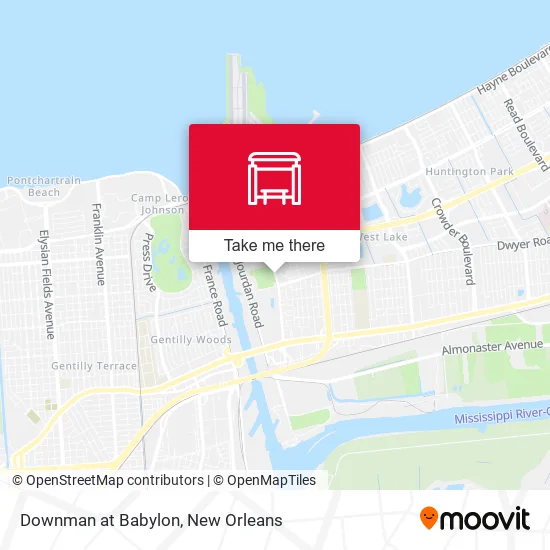 Mapa de Downman at Babylon
