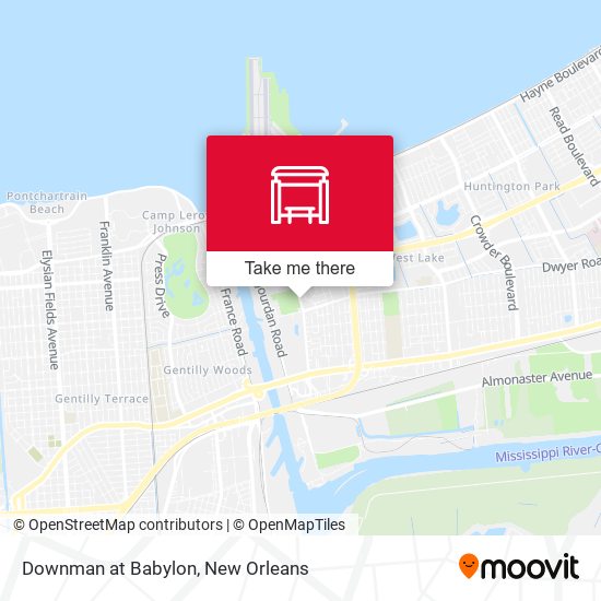 Downman at Babylon map