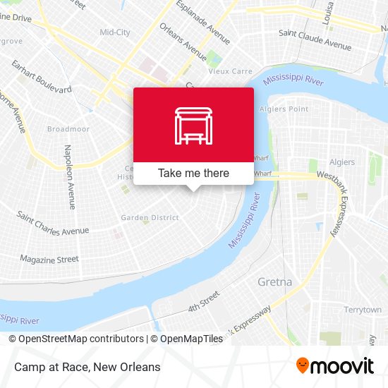 Mapa de Camp at Race