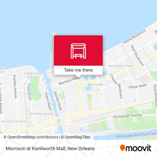 Morrison at Kenilworth Mall map
