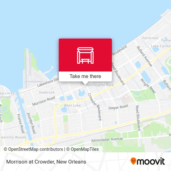 Morrison at Crowder map