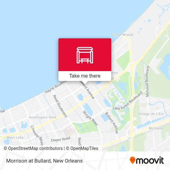 Morrison at Bullard map