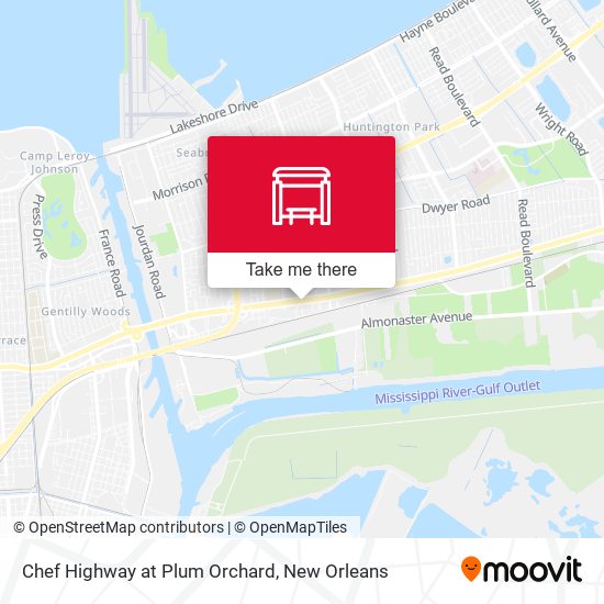 Mapa de Chef Highway at Plum Orchard