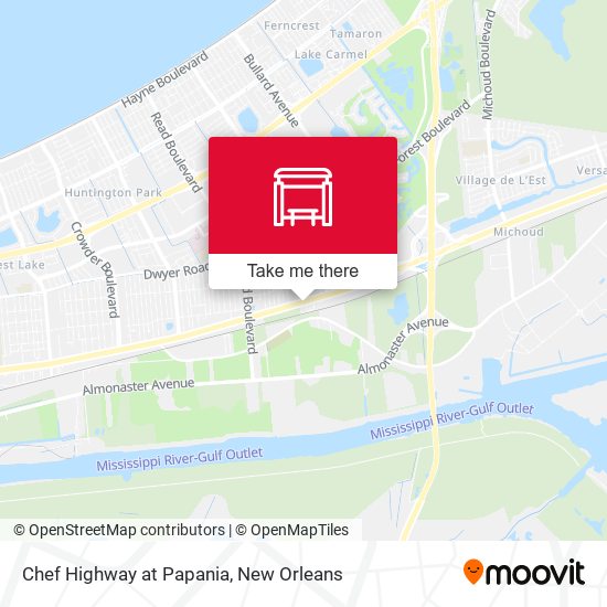 Mapa de Chef Highway at Papania