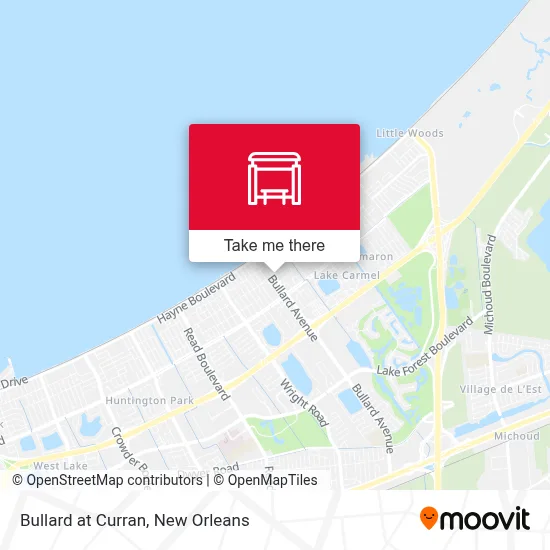 Bullard at Curran map