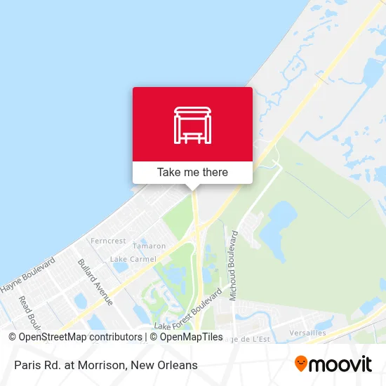 Paris Rd. at Morrison map