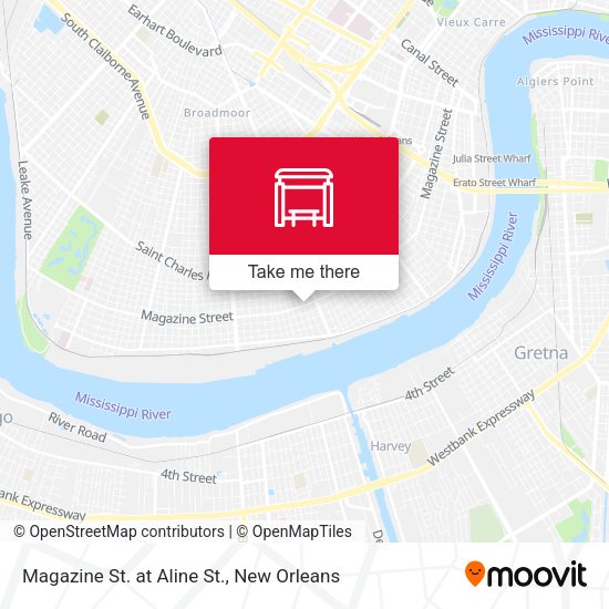 Mapa de Magazine at Aline