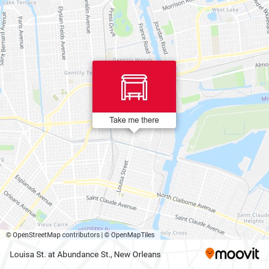 Mapa de Louisa St. at Abundance St.
