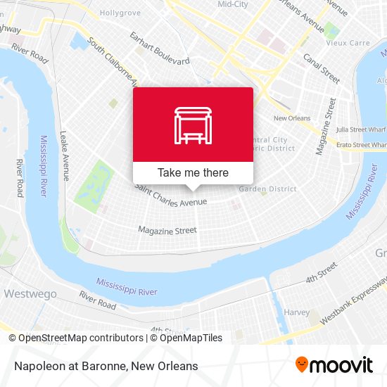 Mapa de Napoleon at Baronne